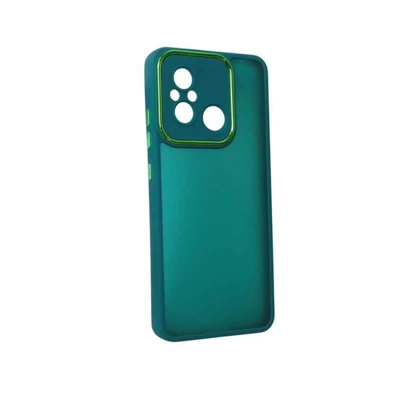 Silikonska maska za mobilni telefon Redmi Note 13 Pro 5G Frame, Zelena