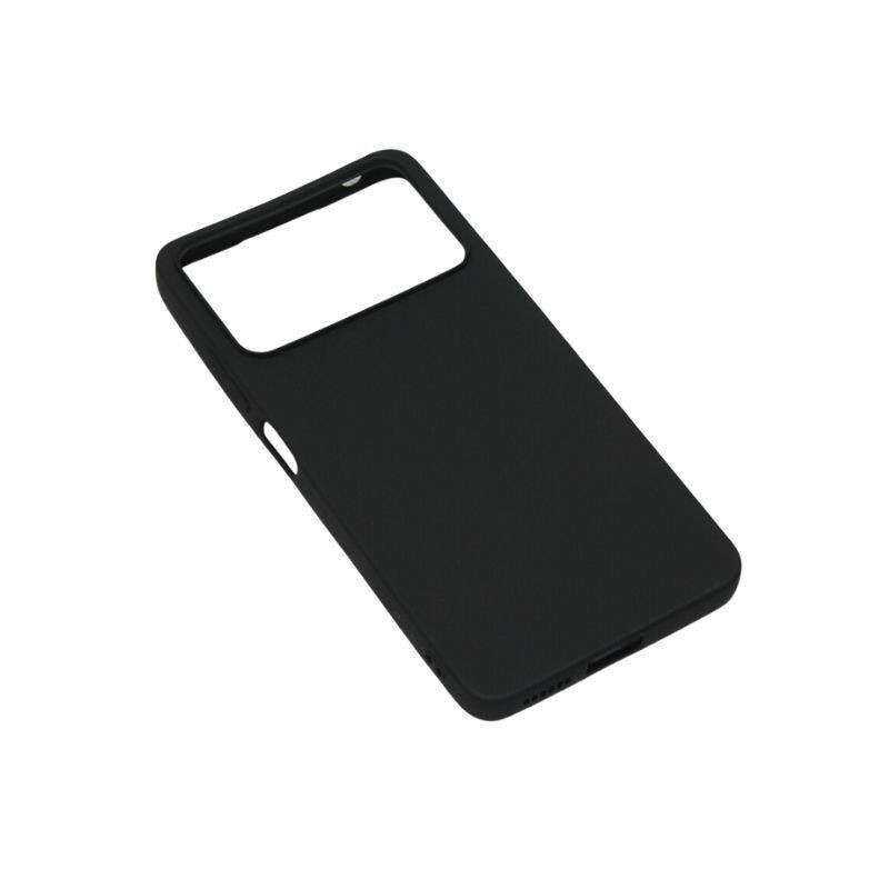 Silikonska maska za mobilni telefon Xiaomi Poco X4 Pro, Crna