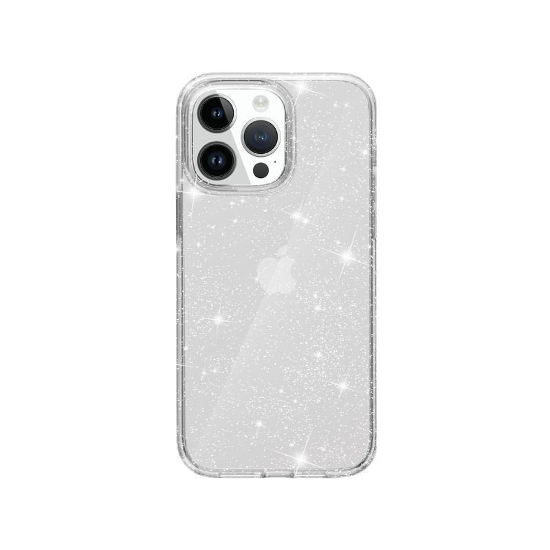 Maska za mobilni telefon iPhone 16 Plus Glitter, Srebrna boja