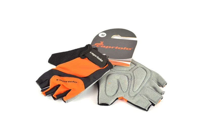 Capriolo Biciklističke rukavice Summertime, Narandžasto-crne