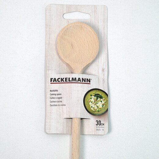 Kuhača drvena, 30cm, Okrugla