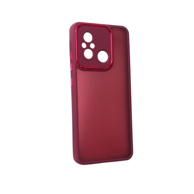 Silikonska maska za mobilni telefon Redmi Note 13 Pro 5G Frame, Crvena