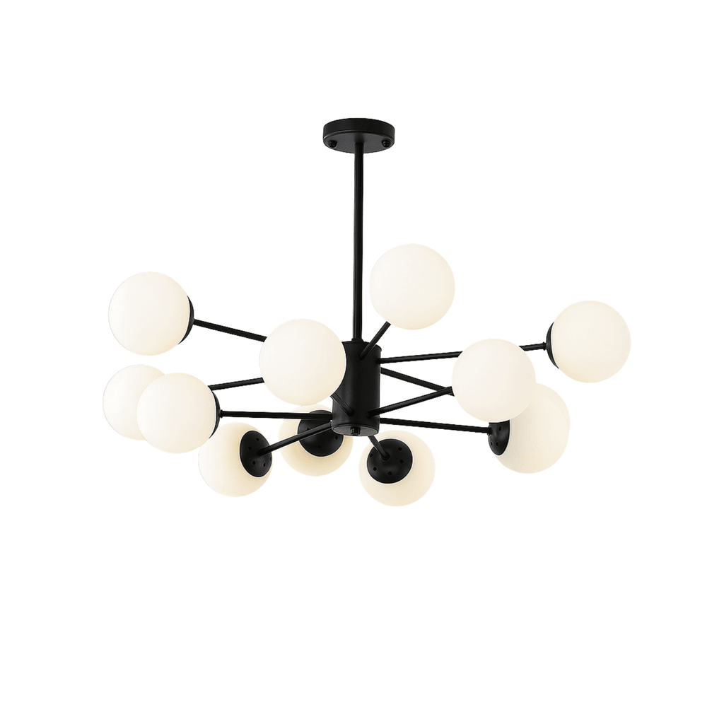 Giga Luster D8016/12, E27*12, Crni