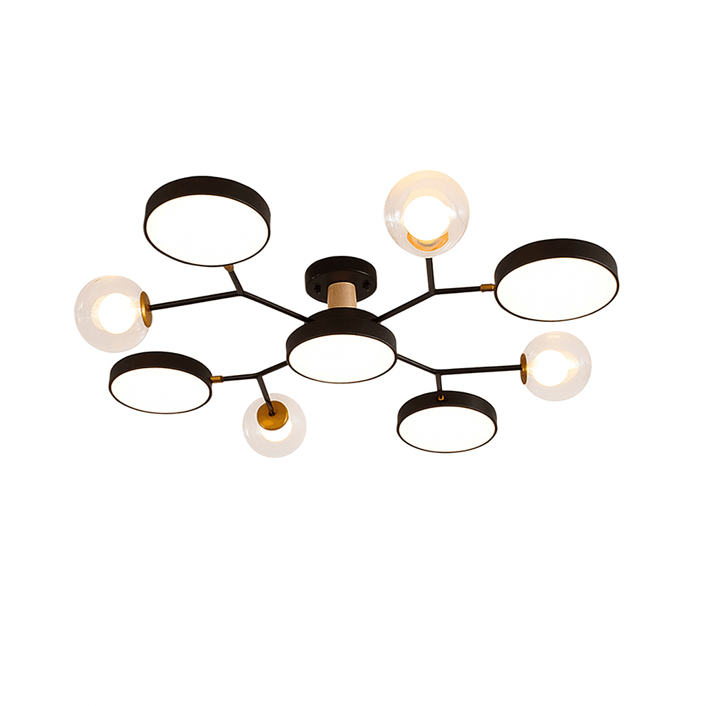 Giga Luster D7004-8+1, LED, 12W*5+G9*4