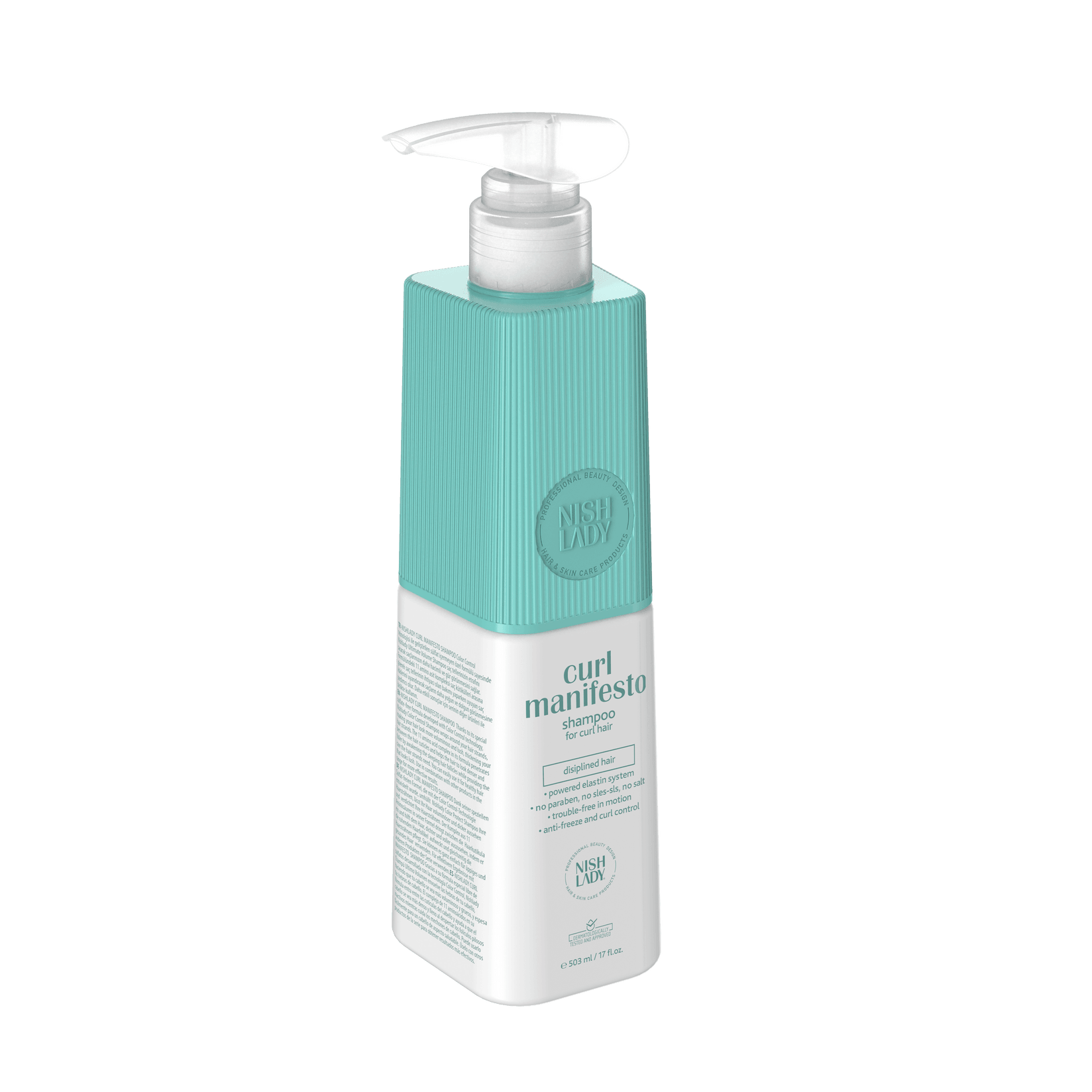 NISHLADY Curl Manifesto Šampon za kovrdžavu kosu - 503ml