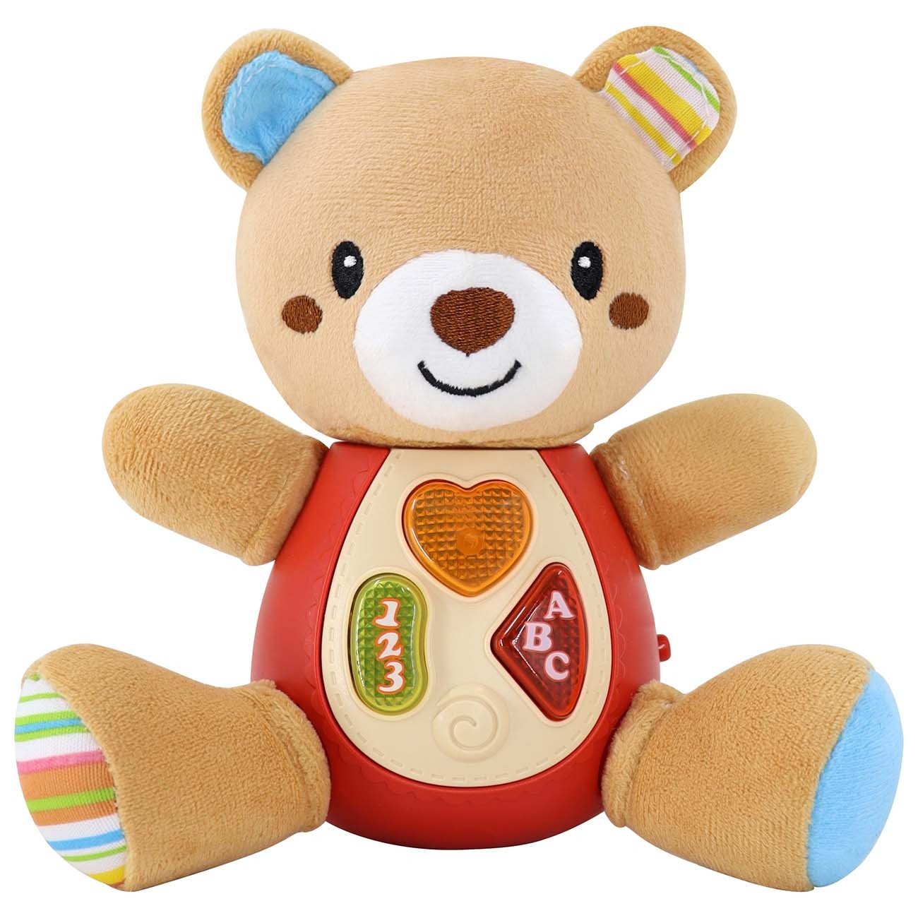 DENIS Muzička igračka za bebe Pas, krem-plava