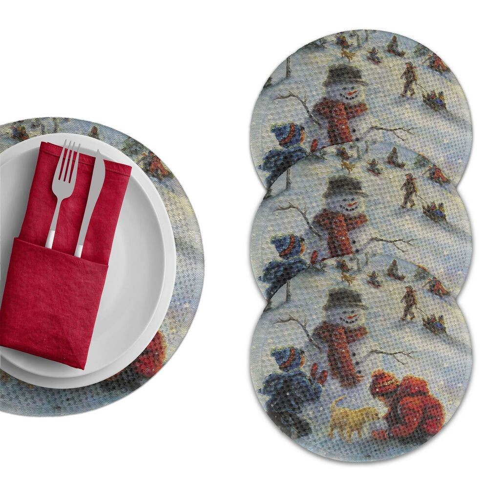 Hermia podmetač za sto 3129Supla, 4 komada, šareni