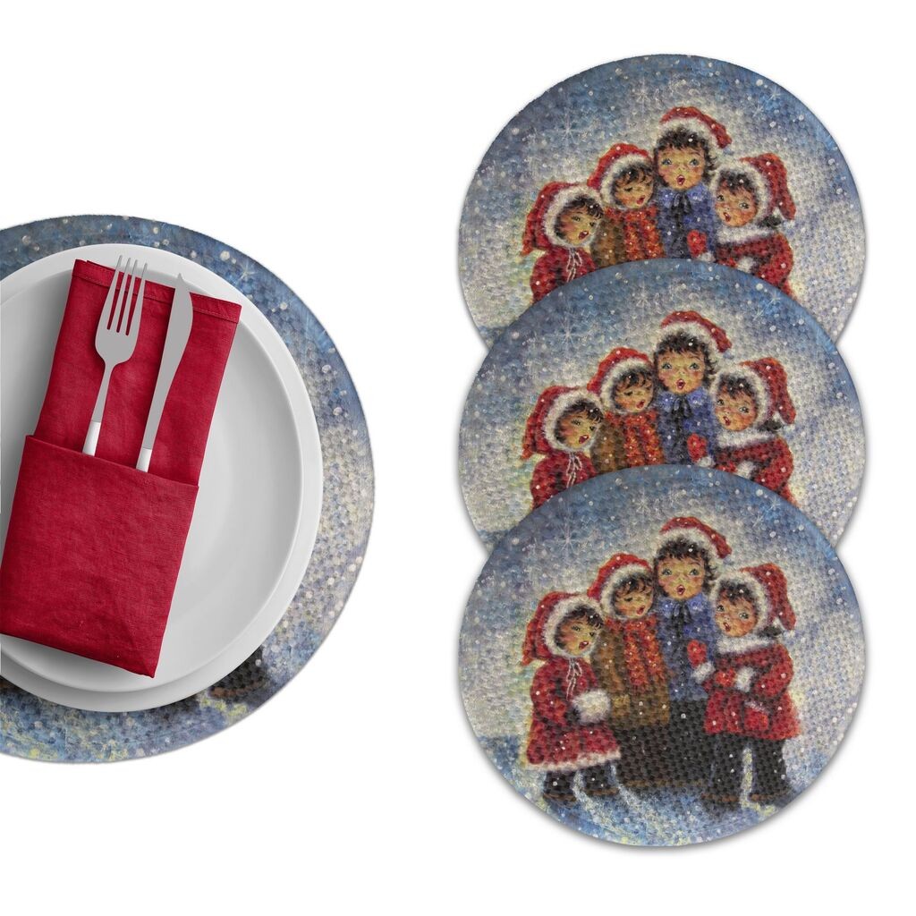 Hermia podmetač za sto 3105 Supla, 4 komada, šareni