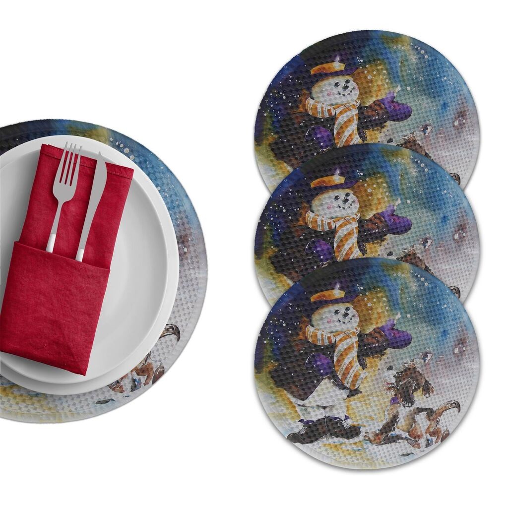 Hermia podmetač za sto 3181 Supla, 4 komada, šareni