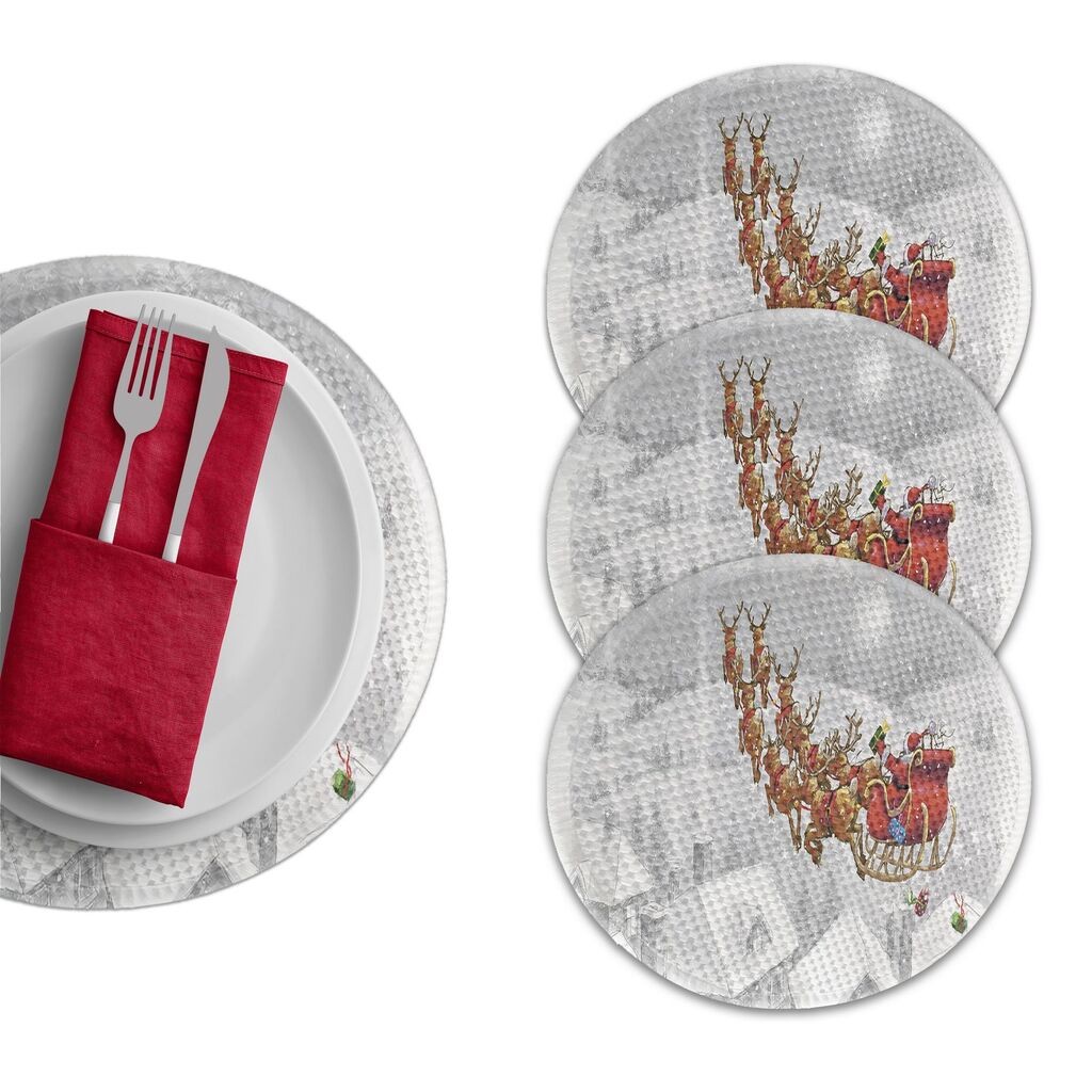 Hermia podmetač za sto 3532 Supla, 4 komada, šareni