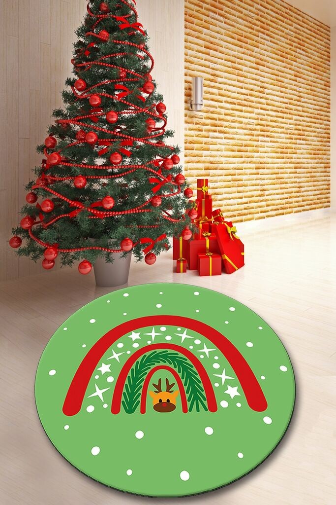 Conceptum Hypnose tepih Rainbow, 140 x 140 cm, zeleni