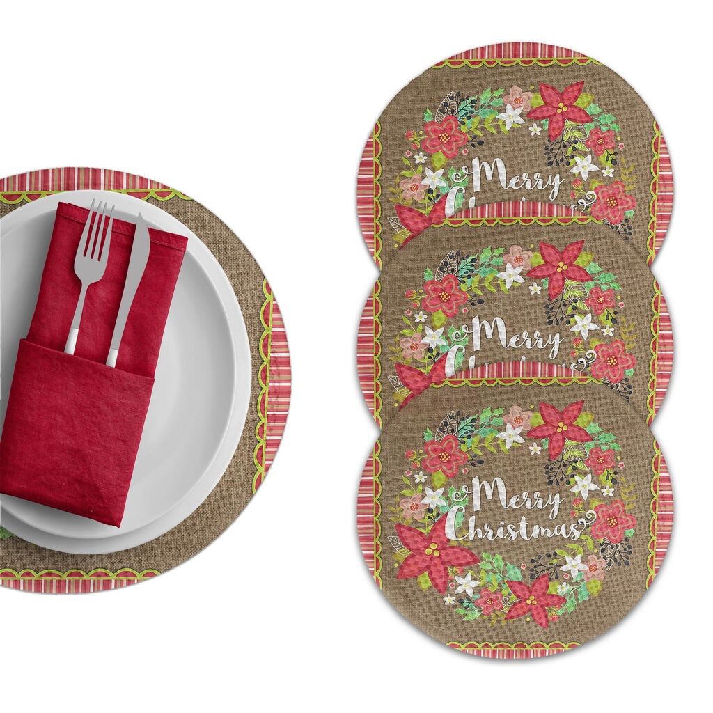 Hermia podmetač za sto 2306 Supla, 4 komada, šareni