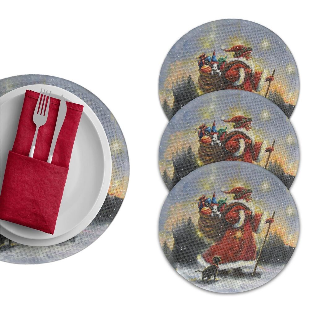 Hermia podmetač za sto 2986Supla, 4 komada, šareni