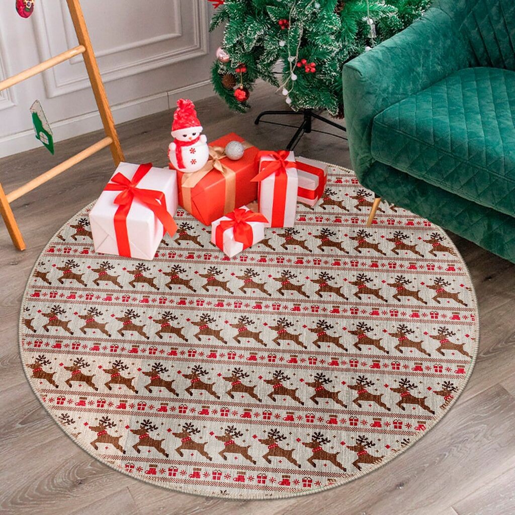 Conceptum Hypnose Tepih Woobtny0326, 70 x 70cm, Šareni