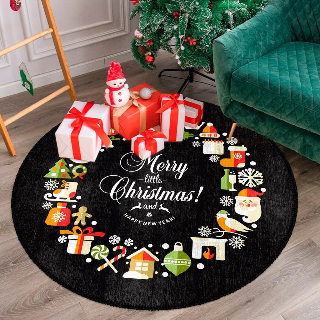 Conceptum Hypnose Tepih Woobtny0311, 80 x 80cm, Šareni