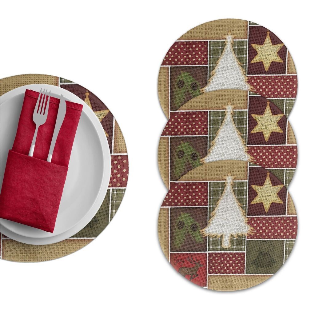 Hermia podmetač za sto 2252 Supla, 4 komada, šareni