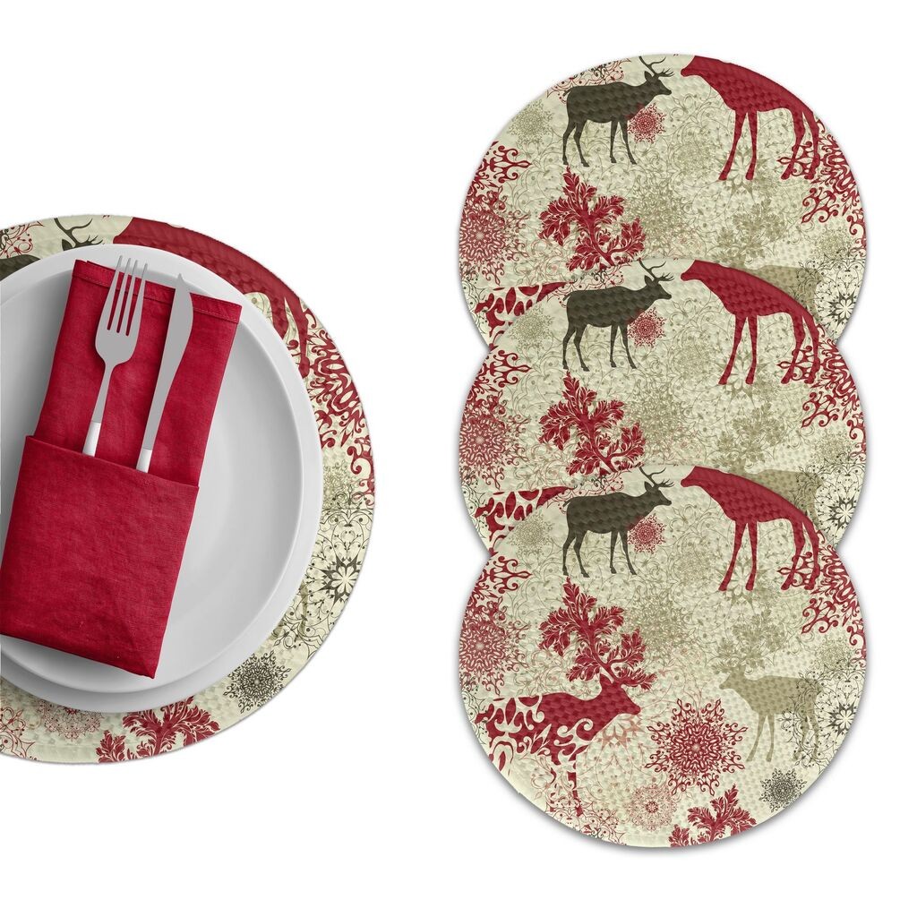 Hermia podmetač za sto 2894 Supla, 4 komada, šareni