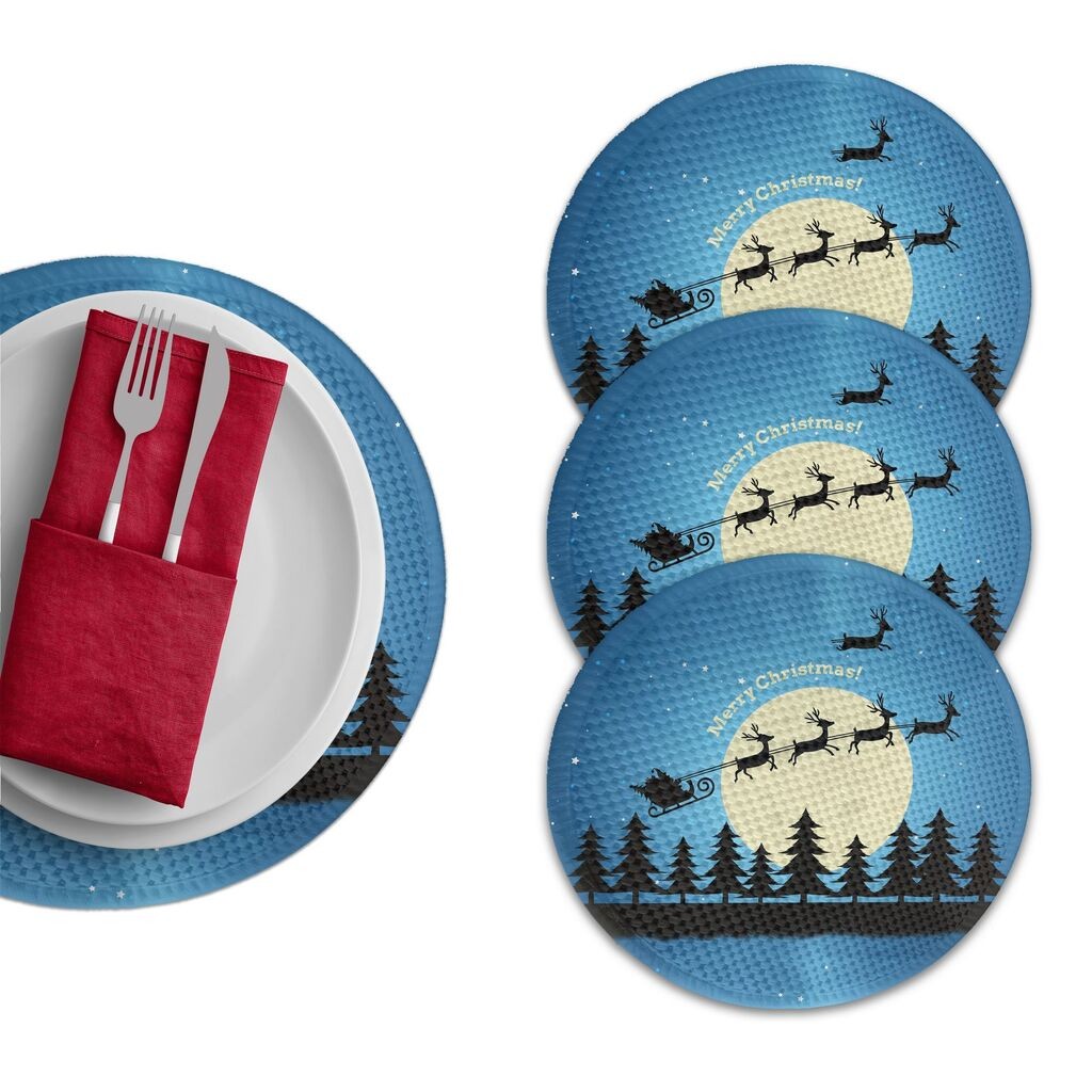 Hermia podmetač za sto 4072 Supla, 4 komada, šareni