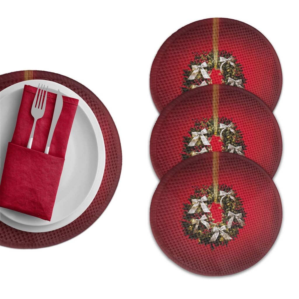 Hermia podmetač za sto 4157 Supla, 4 komada, šareni