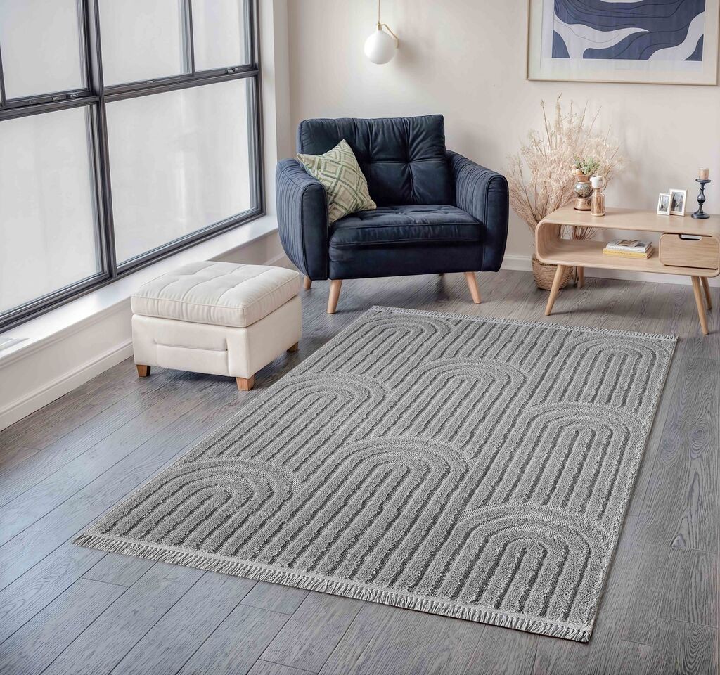 Conceptum Hypnose tepih Janerio, 140 x 200 cm, siva