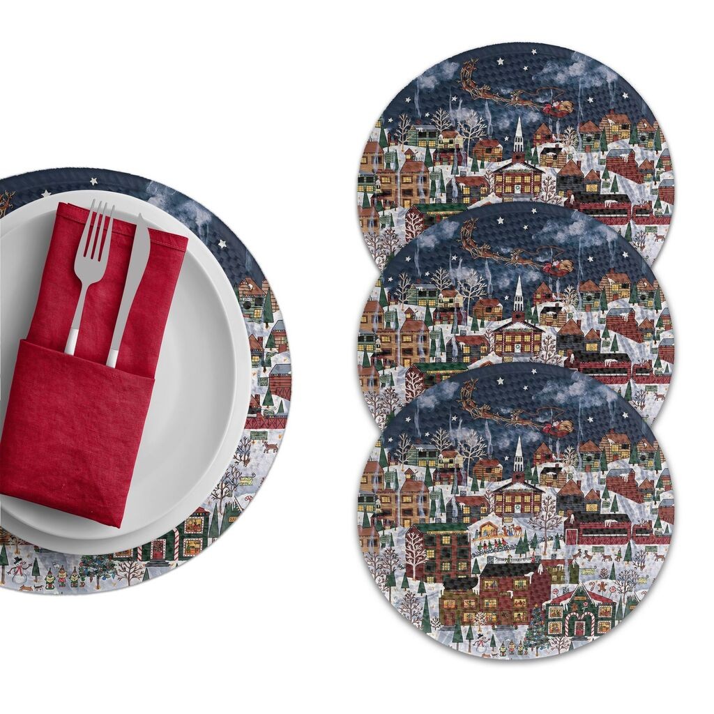 Hermia podmetač za sto 3402 Supla, 4 komada, šareni