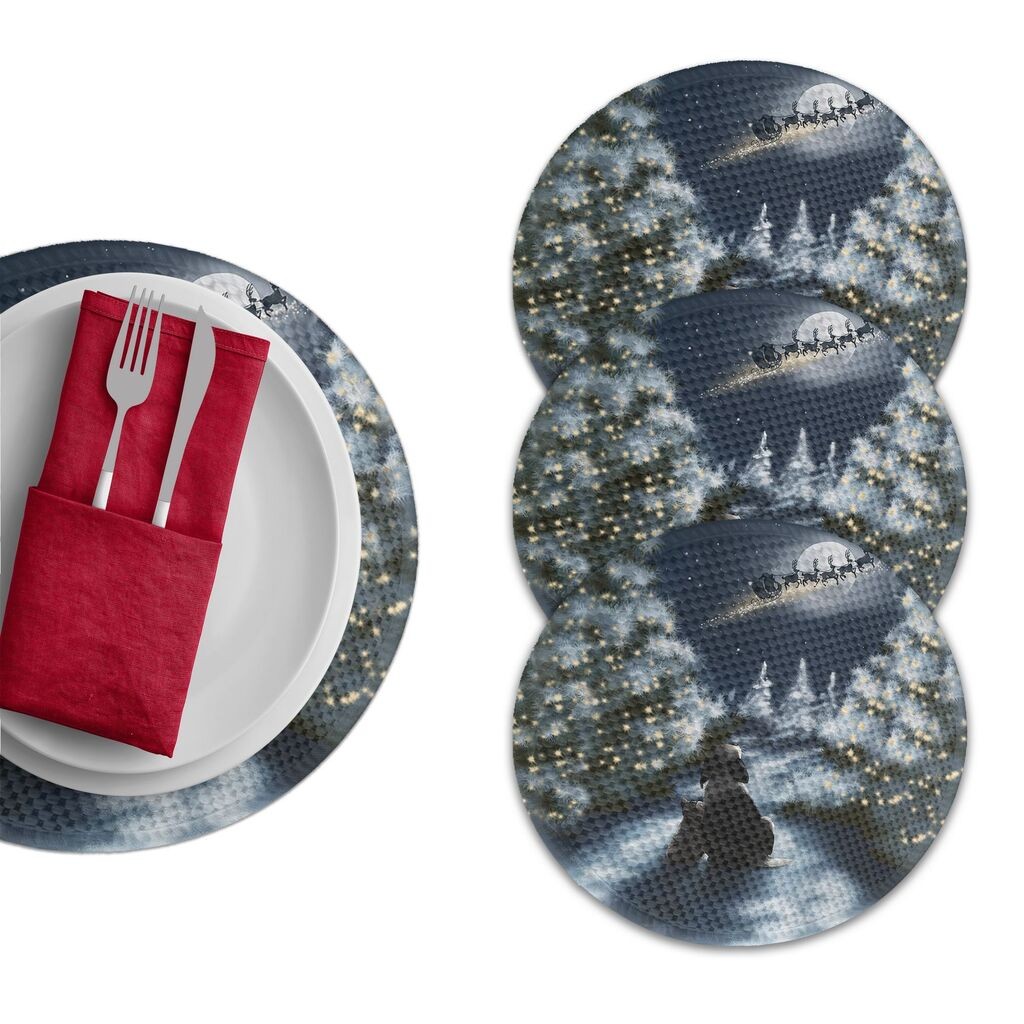 Hermia podmetač za sto 3723 Supla, 4 komada, šareni