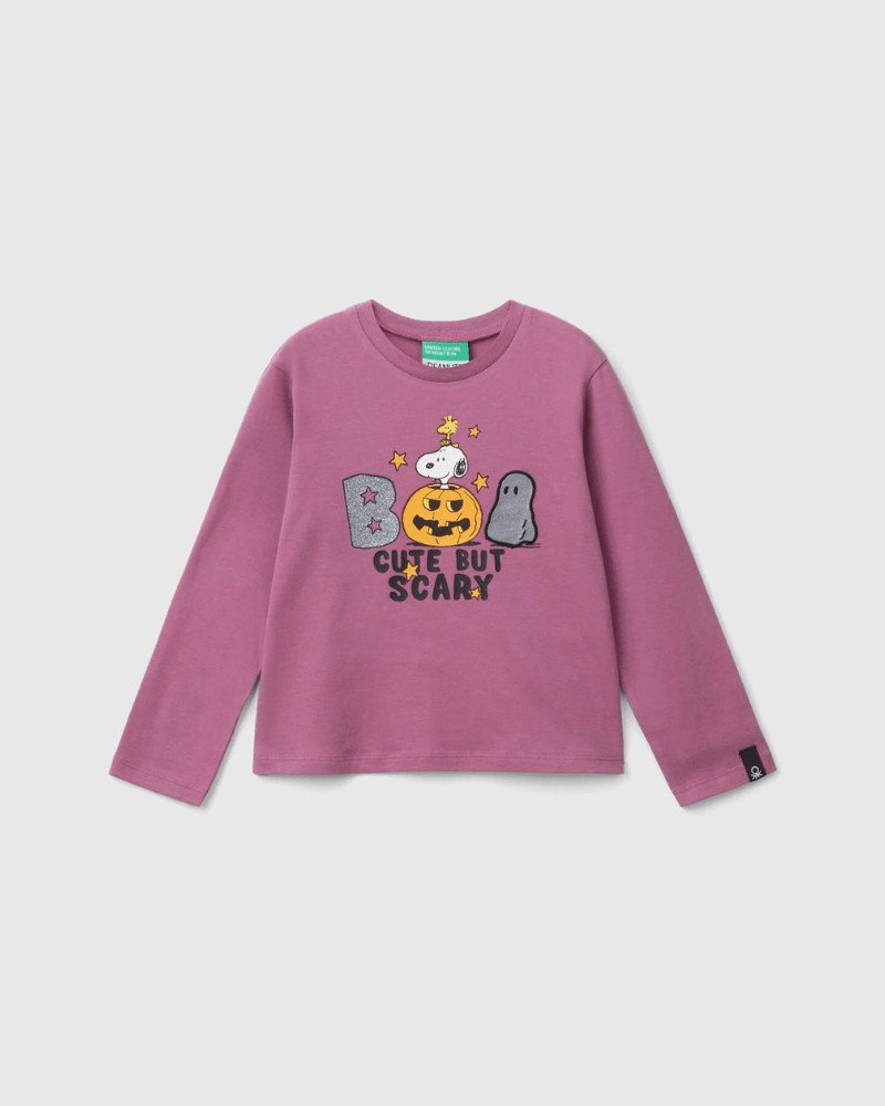 Benetton Majica dugi rukava 304 za djevojčice