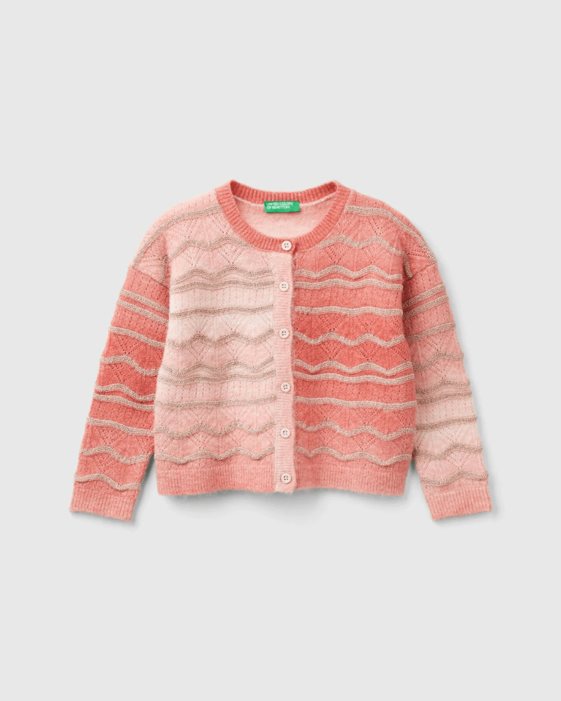 Benetton Majica Koreanskom dugi rukava 902 za djevojčice