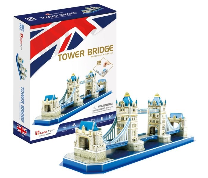 KUBIČNA ZABAVNA Slagalica 3D Tower Bridge C238h