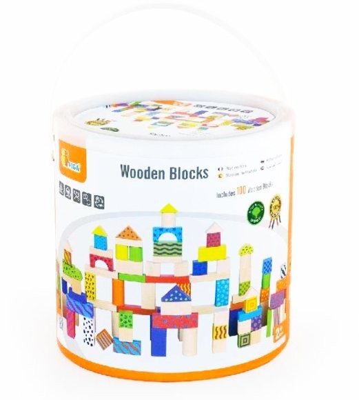 VIGA Kostruktor slova i brojeva, drveni