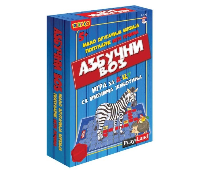 PLAY LAND Edukativna igra Abecedni voz za juniore