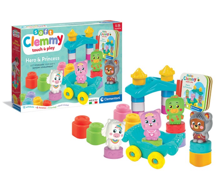 Clementoni Igračka za bebe - set za igru hero and princess