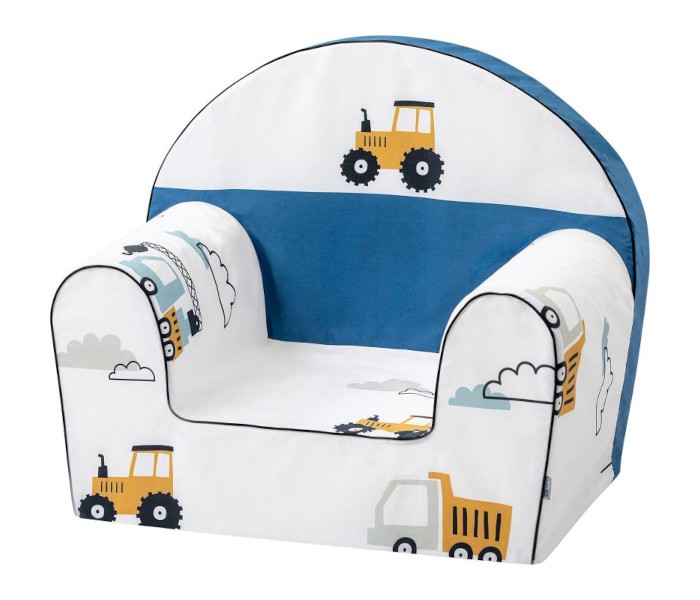 BUBABA BY FREEON Fotelja za djecu, Bijela