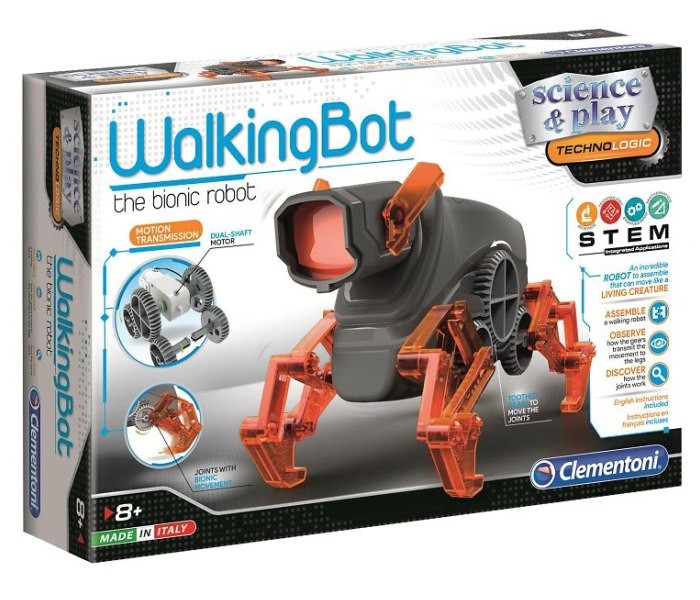 CLEMENTONI SCIENCE & PLAY Hodajući robot