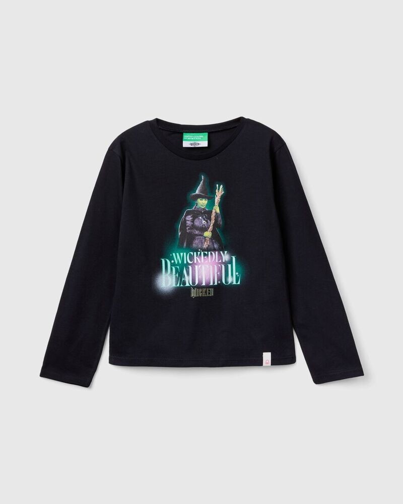 Benetton Majica dugi rukava 100 za djevojčice