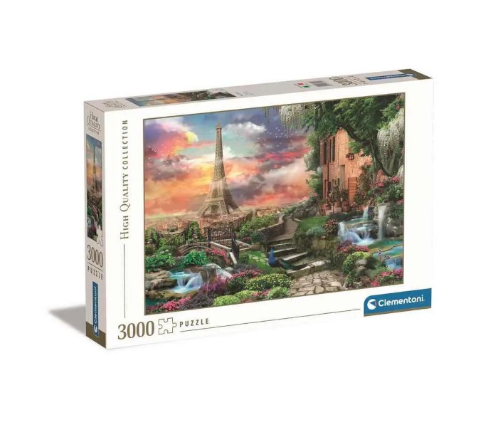 CLEMENTONI Slagalica 3000 dijelova Pariški san