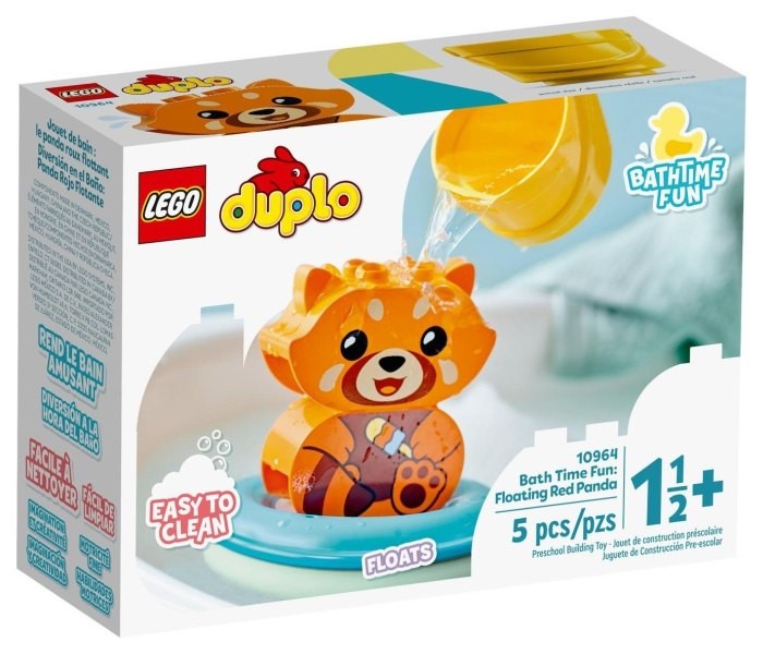 LEGO zabava za kupanje: plutajuća crvena panda
