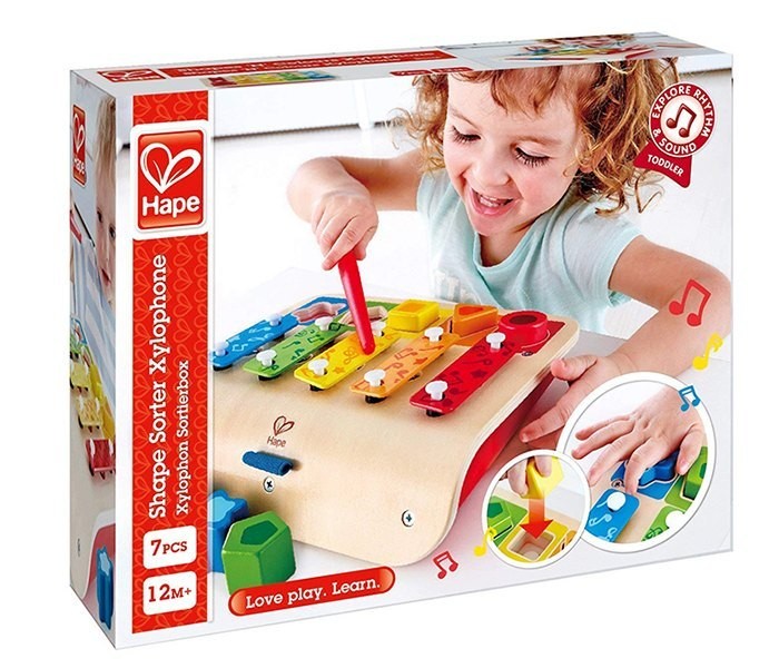 HAPE Edukativni drveni ksilofon