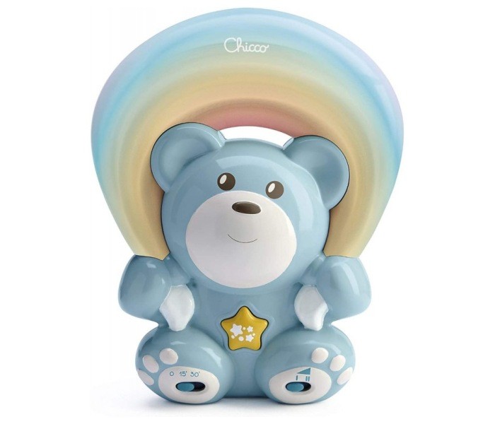 Chicco projektor Meda u duginim plavim bojama