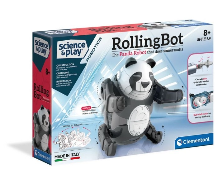CLEMENTONI SCIENCE & PLAY Robot na kotrljanje