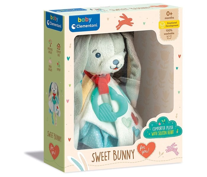 Clementoni plišani zeko VOLI ME