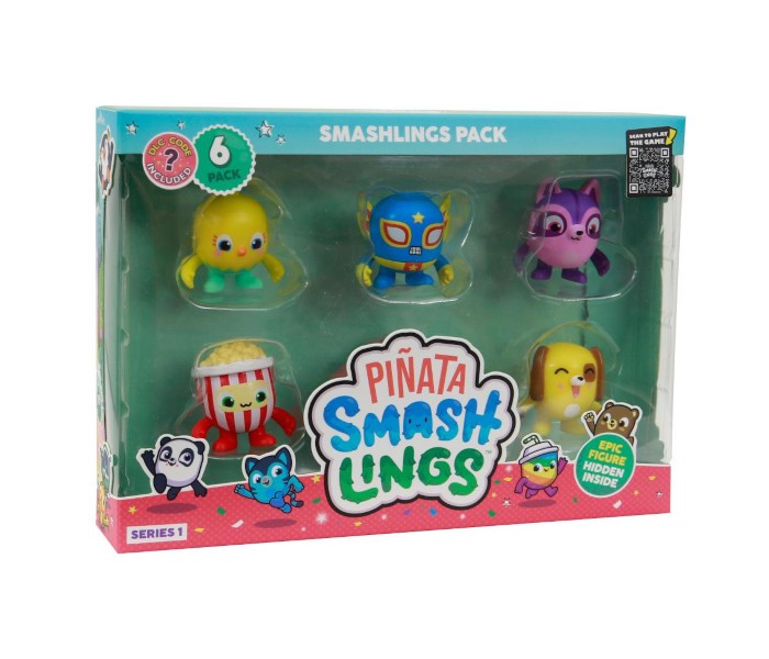Smashlings 6 Figure deluxe set