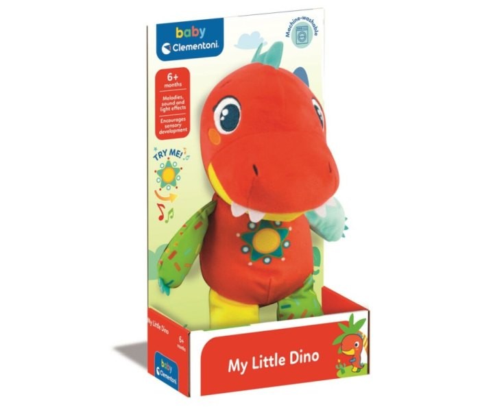 CLEMENTONI Plišana igračka Beba T-Rex