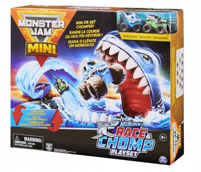 SPIN MASTER Monster Jam Set Trkalište za ajkule