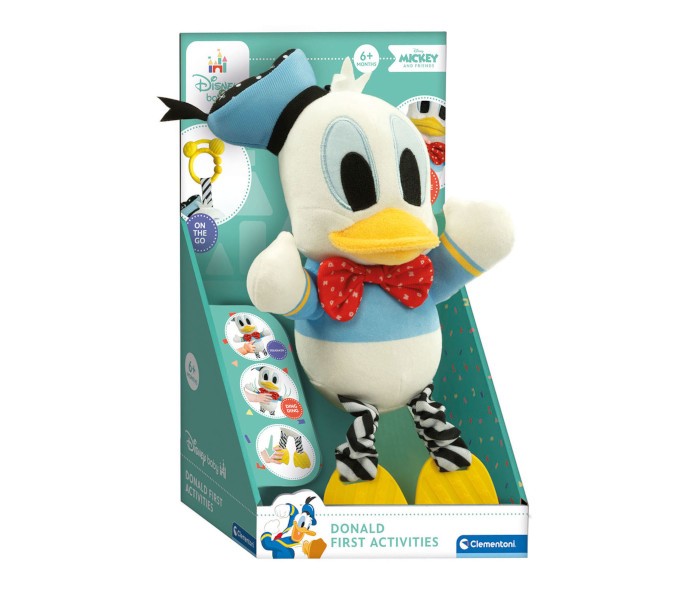 Clementoni baby Igračka Clementoni za bebe - Donald duck, Šarena