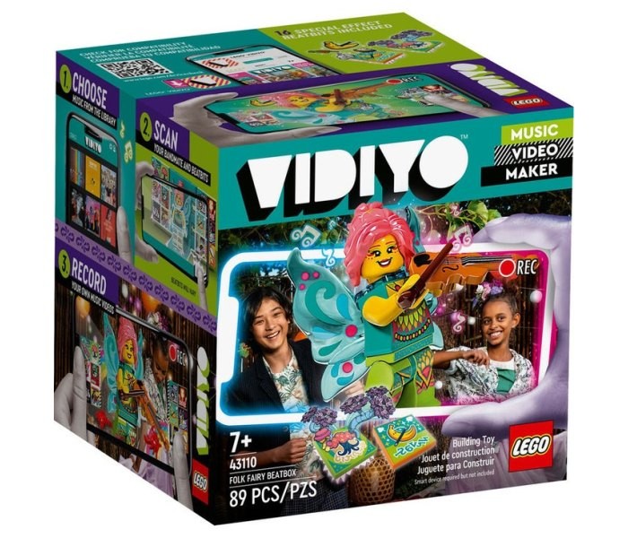 Lego kocke , Folk Fairy Beatbox, Vidyo, 7+,Šarena
