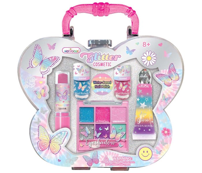 Igračka Hot Focus set za uljepšavanje-Glitter cosmetic