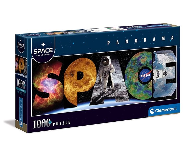 CLEMENTONI Puzzle 1000 dijelova Panorama Space Collection