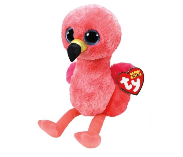 TY Plišana igračka Flamingo Beanie Boos Gilda Pink