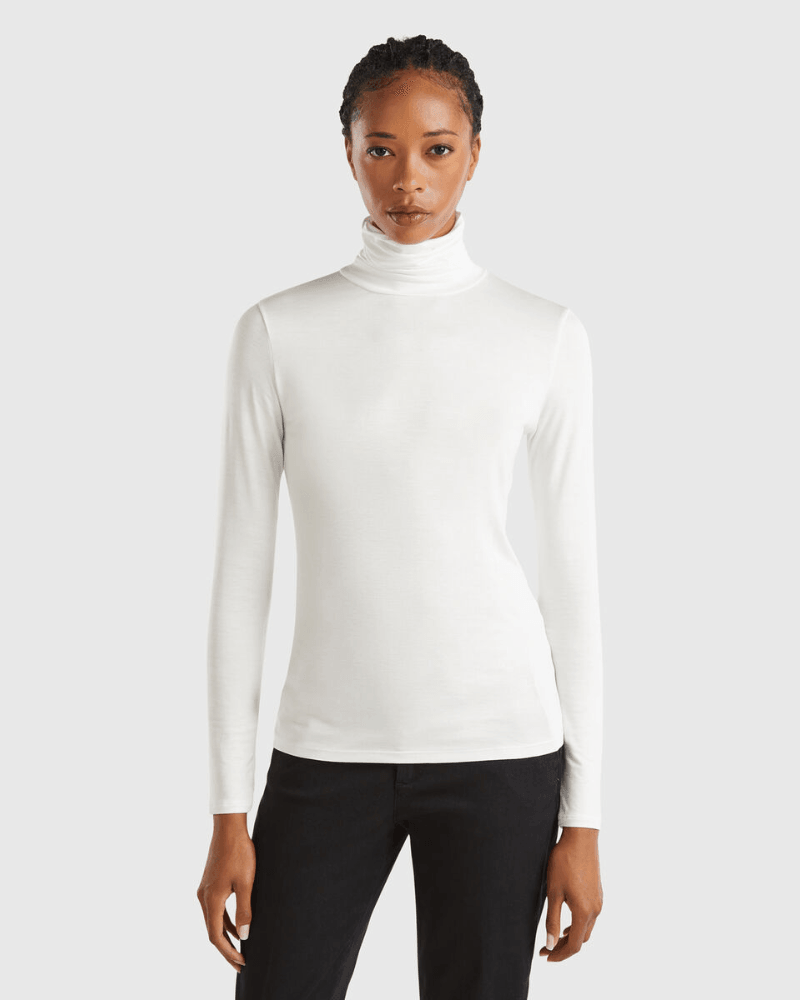 Benetton Majica dugi rukava 74 za žene